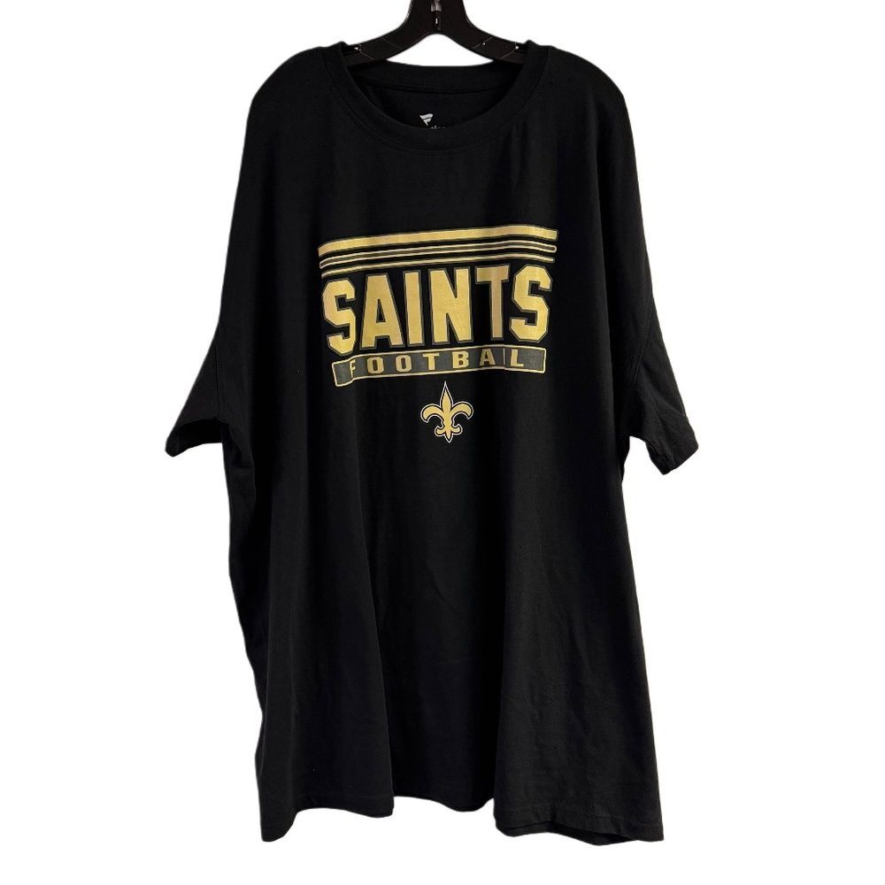 Fanatics New Orleans Saints Football T-Shirt Size 5XL Big & Tall